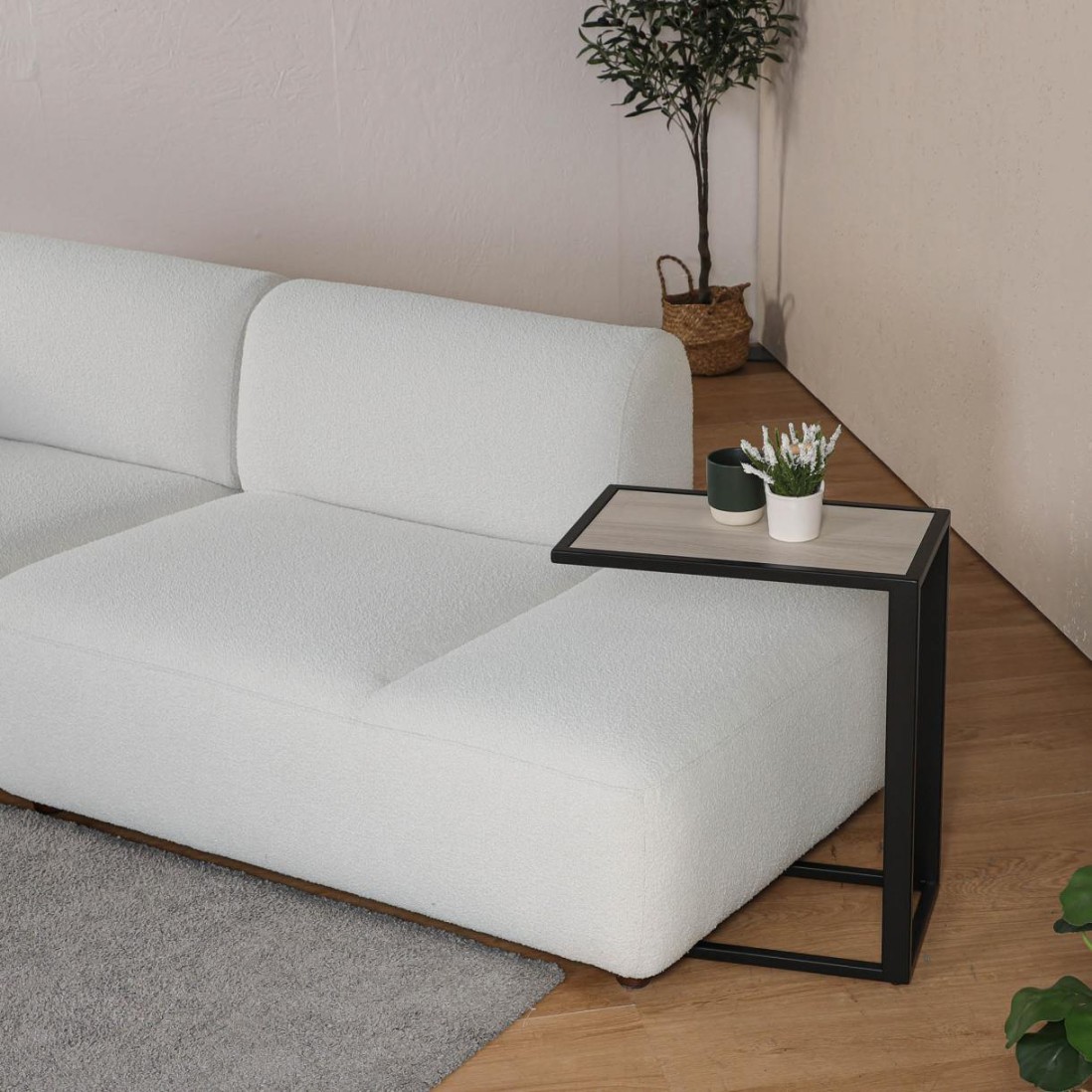 Adler Chaise -Seater Modular Sofa - Repellent Fabric  Comfort Design  Furniture