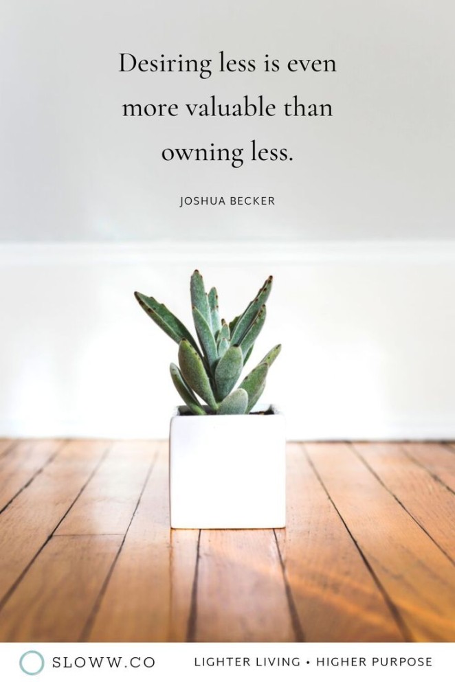 Becoming Minimalist Joshua Becker Wisdom Quotes  Becoming