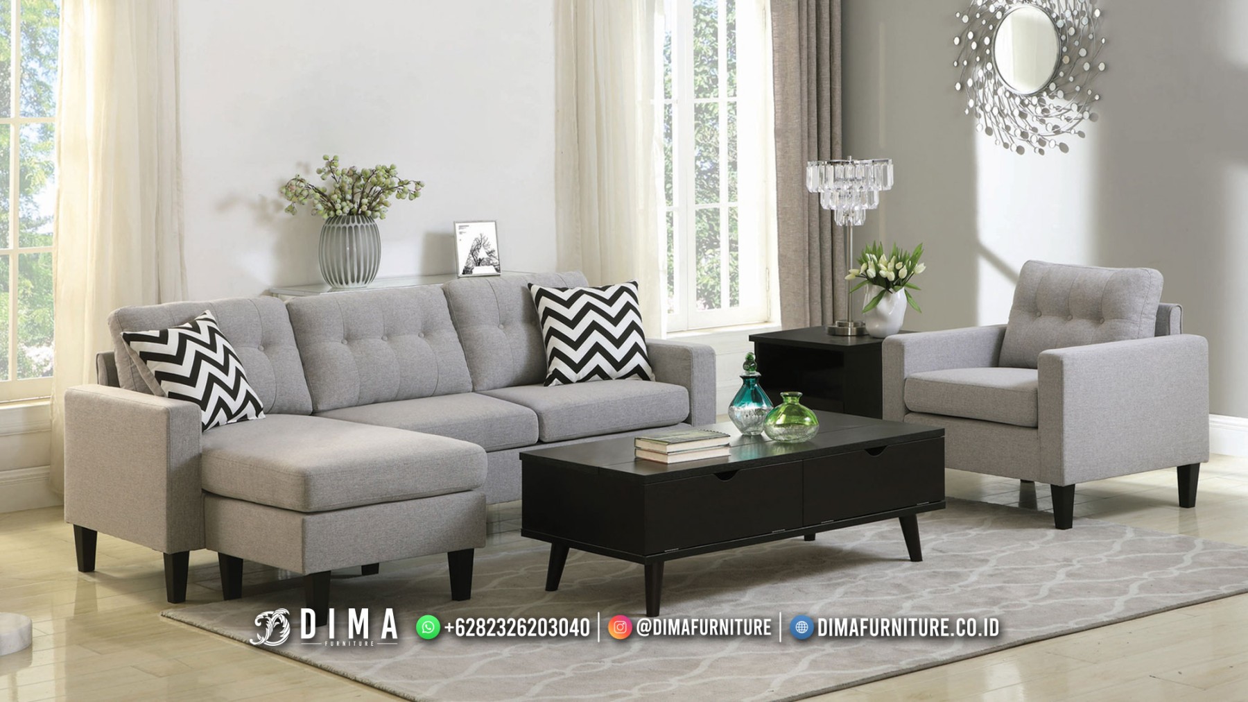 Harga Sofa Tamu Minimalis Terbaru High Quality Classic Design