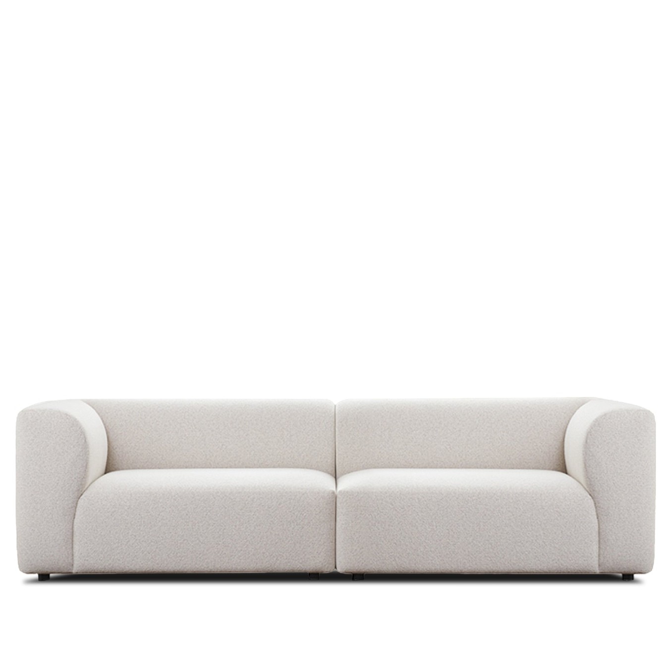 Minimalist Fabric  Seater Sofa FLOWER