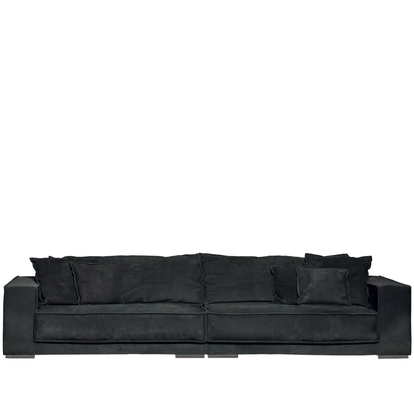 Minimalist Suede Fabric  Seater Sofa BUDAPEST