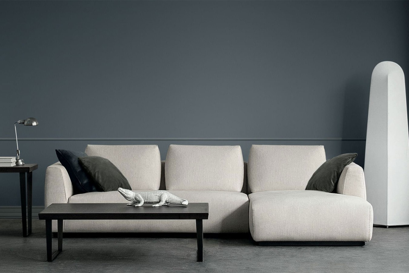 Minimalist tight seat sectional sofa Anyway  BODEMA