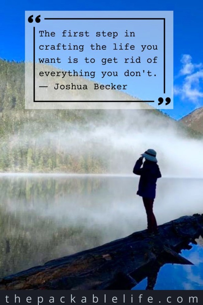 Minimalist Travel Quote- Joshua Becker  Minimalist travel