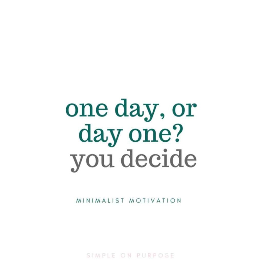 Quotes for Minimalist Motivation